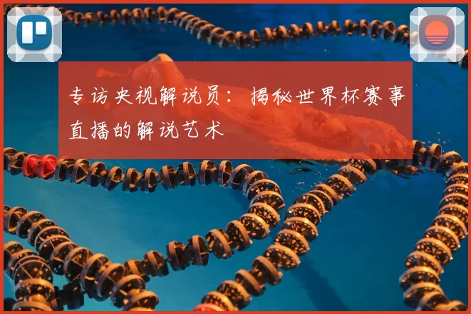 专访央视解说员：揭秘世界杯赛事直播的解说艺术